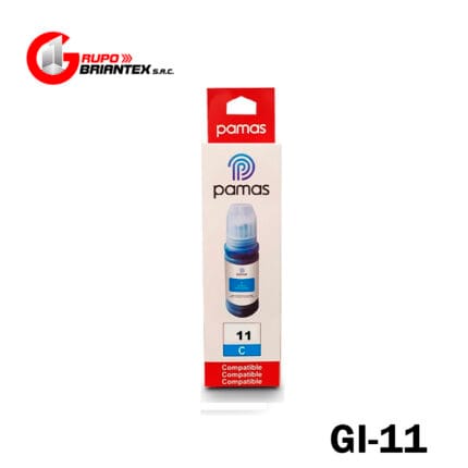 tinta compatible canon gi-11 cyan
