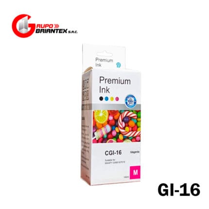 tinta compatible canon gi-16 magenta