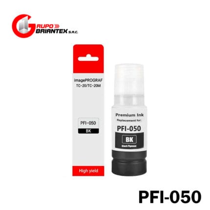 tinta compatible canon pfi-050 negro