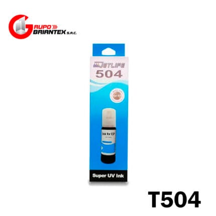 tinta compatible epson 504 cyan