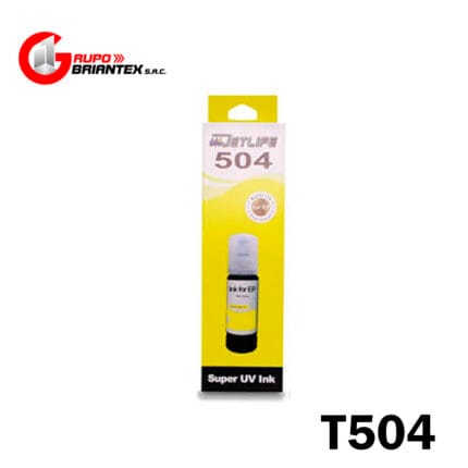 tinta compatible epson 504 yellow