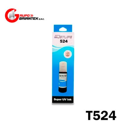 tinta compatible epson 524 cyan
