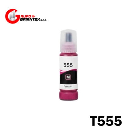 tinta compatible epson 555 magenta