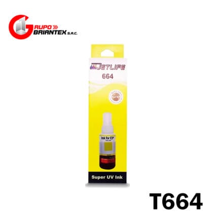 tinta compatible epson 664 yellow