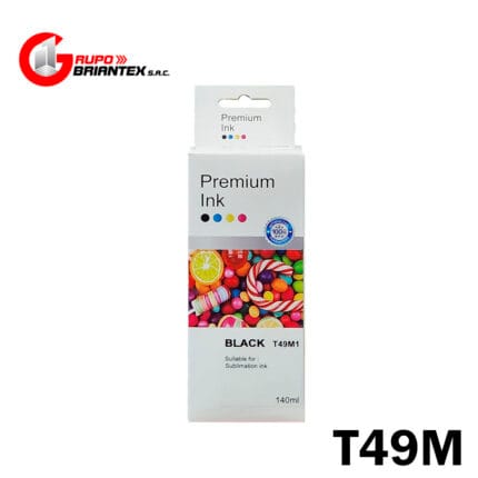 tinta compatible epson t49m negro