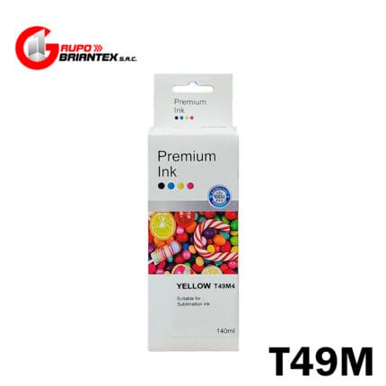 tinta compatible epson t49m yellow