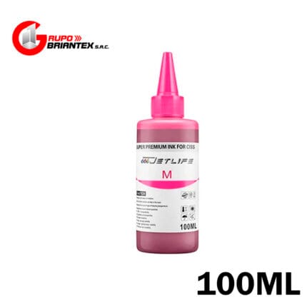 tinta compatible jetlife magenta 100ml