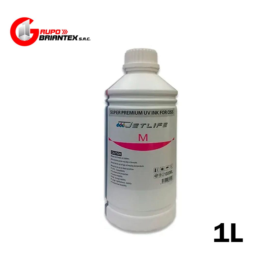 tinta compatible jetlife magenta 1l tinta compatible jetlife magenta 1l