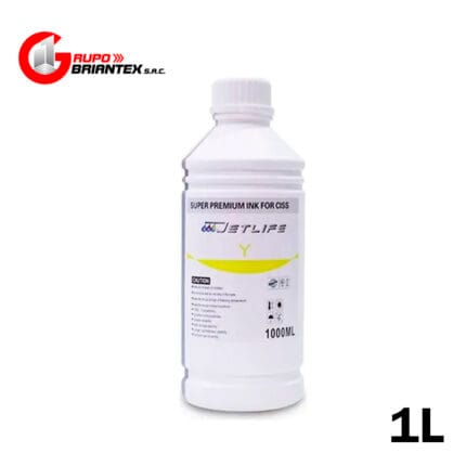 tinta compatible jetlife yellow 1l