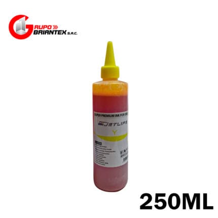 tinta compatible jetlife yellow 250ml