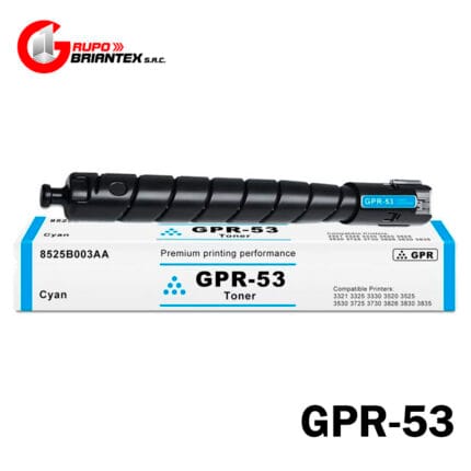 toner compatible canon gpr-53 cyan