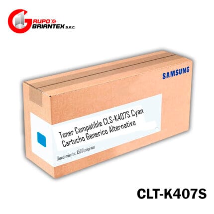 toner compatible samsung clt-k407s cyan