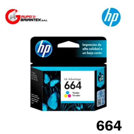 cartucho de tinta hp 664 tricolor