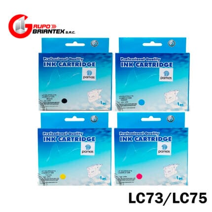 kit tinta compatible brother lc73-lc75