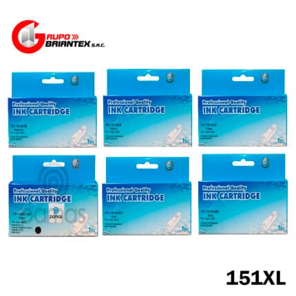 kit tinta compatible canon 151xl