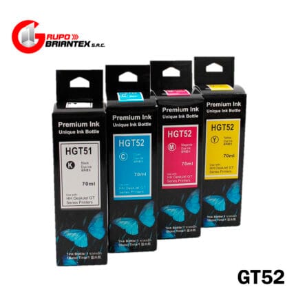 kit tinta compatible hp gt52