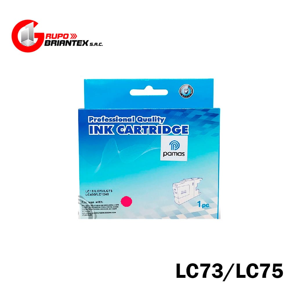 tinta compatible brother lc73-lc75 magenta tinta compatible brother lc73-lc75 magenta