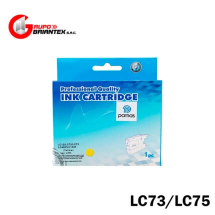 tinta compatible brother lc73-lc75 yellow