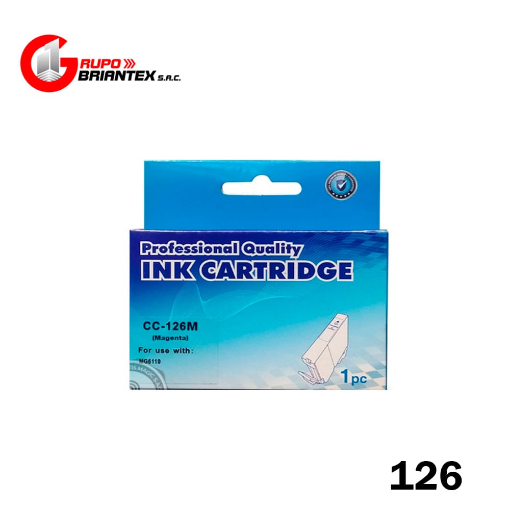tinta compatible canon 126 magenta tinta compatible canon 126 magenta