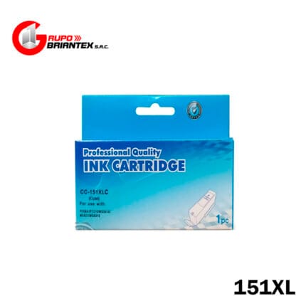 tinta compatible canon 151xl cyan