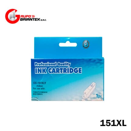 tinta compatible canon 151xl yellow