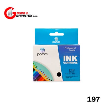 tinta compatible epson 197 negro