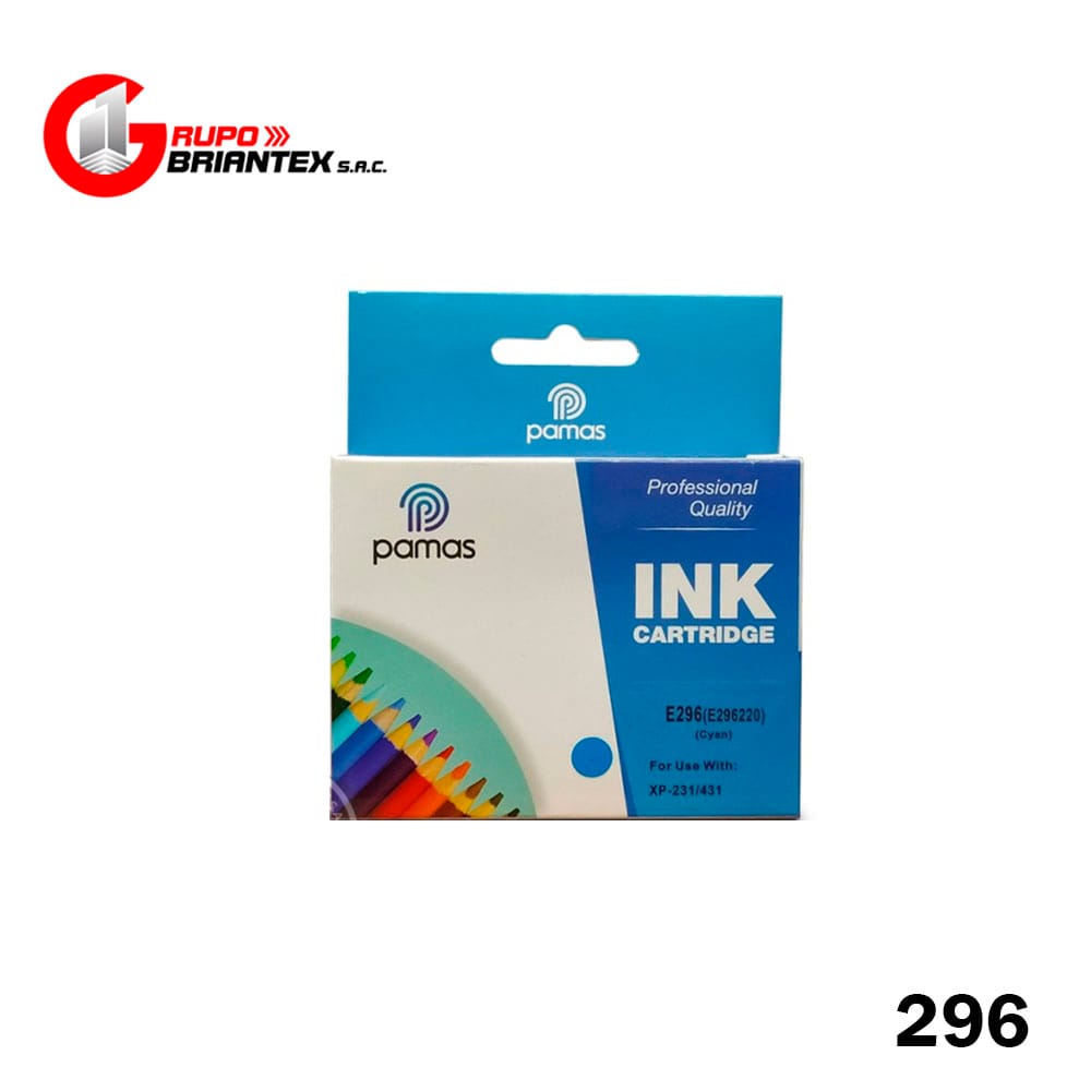 tinta compatible epson 296 cyan tinta compatible epson 296 cyan
