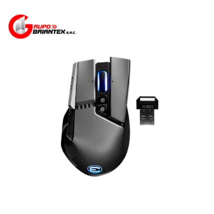 mouse gamer evga x20 inalambrico negro