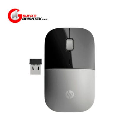 mouse inalambrico hp wireless plata z3700