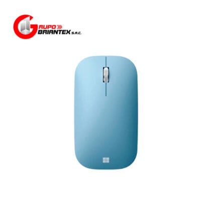 mouse microsoft modern mobile bluetooth pastel blue