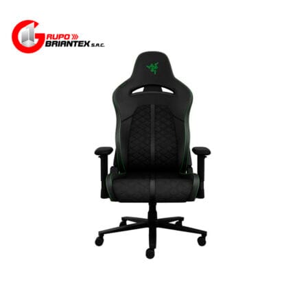 silla gamer razer enki lumbar curve black/green
