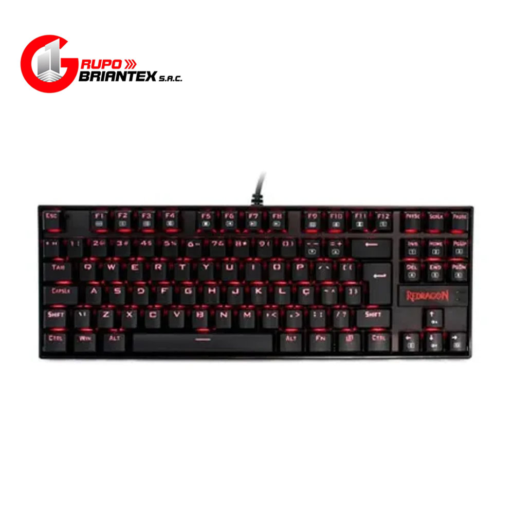 Teclado Redragon Gamer Black Kumara K552rgb Teclado Redragon Gamer Black Kumara K552rgb